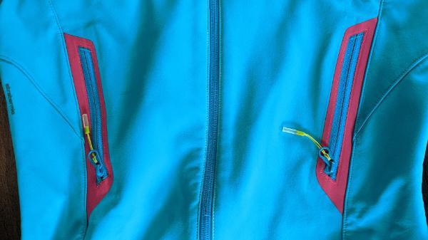 Tussen Particulieren - Quechua Bionassay windstopper voor dames Turquoise 3/5
