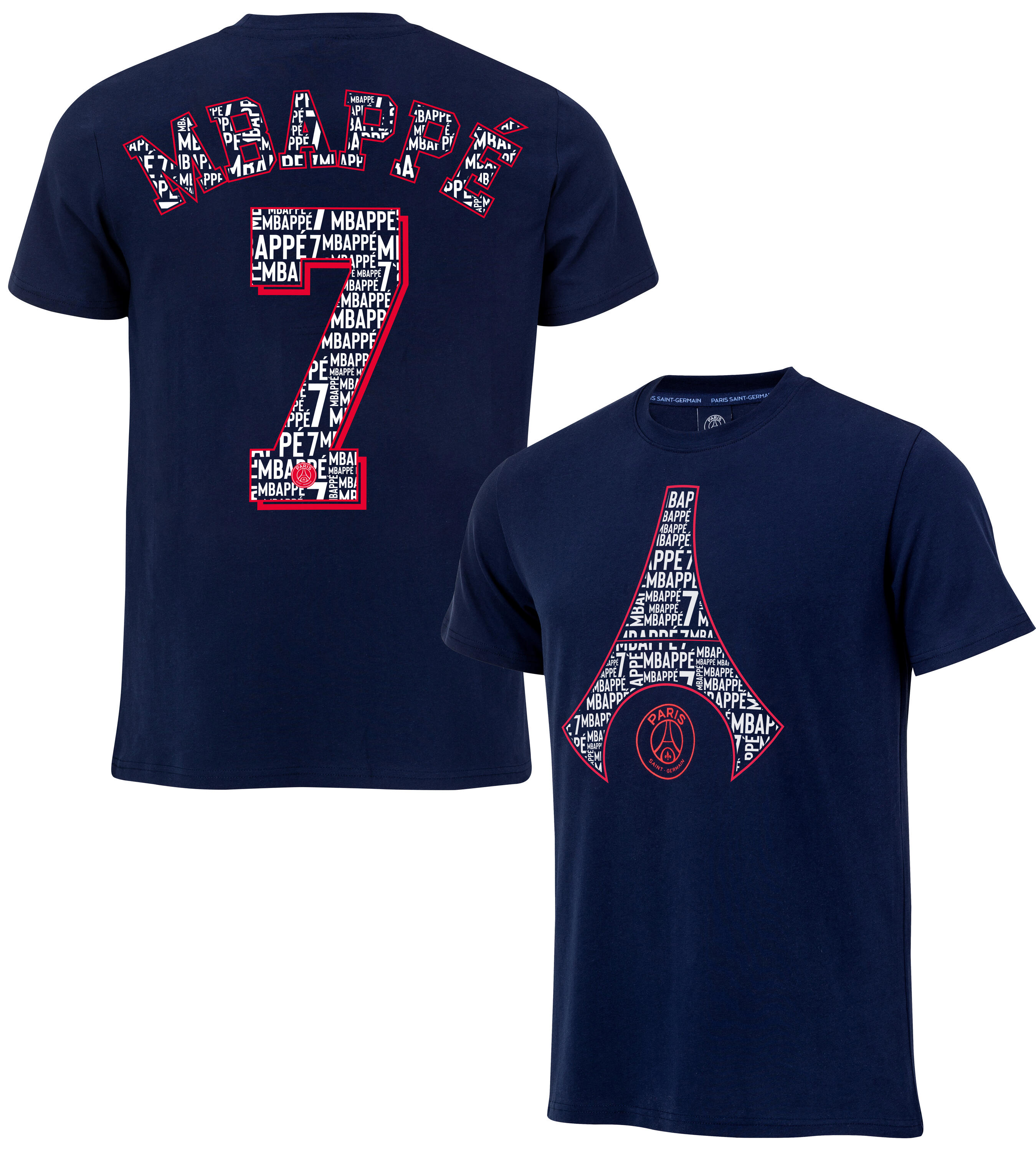 T-shirt Kylian MBAPPE PSG - Collection officielle PARIS SAINT GERMAIN 1/4