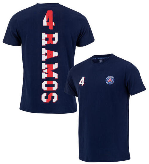 T-shirt enfant Sergio RAMOS PSG - Collection officielle PARIS SAINT GERMAIN