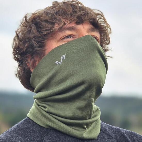 Komin trekkingowy 100% wełna merino (195 g/m²)