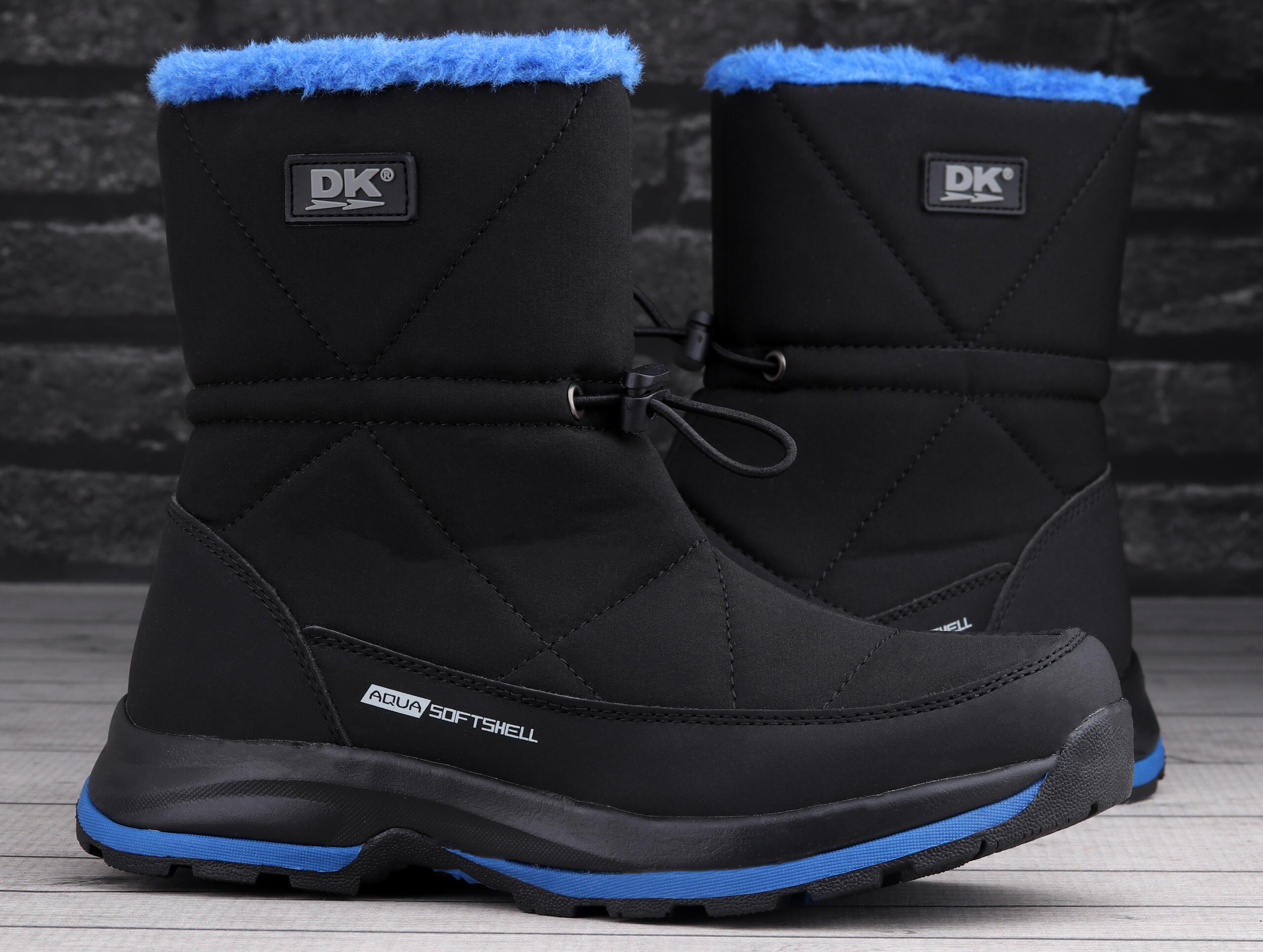 Buty damskie zimowe wodoodporne DK AKRA 2/6