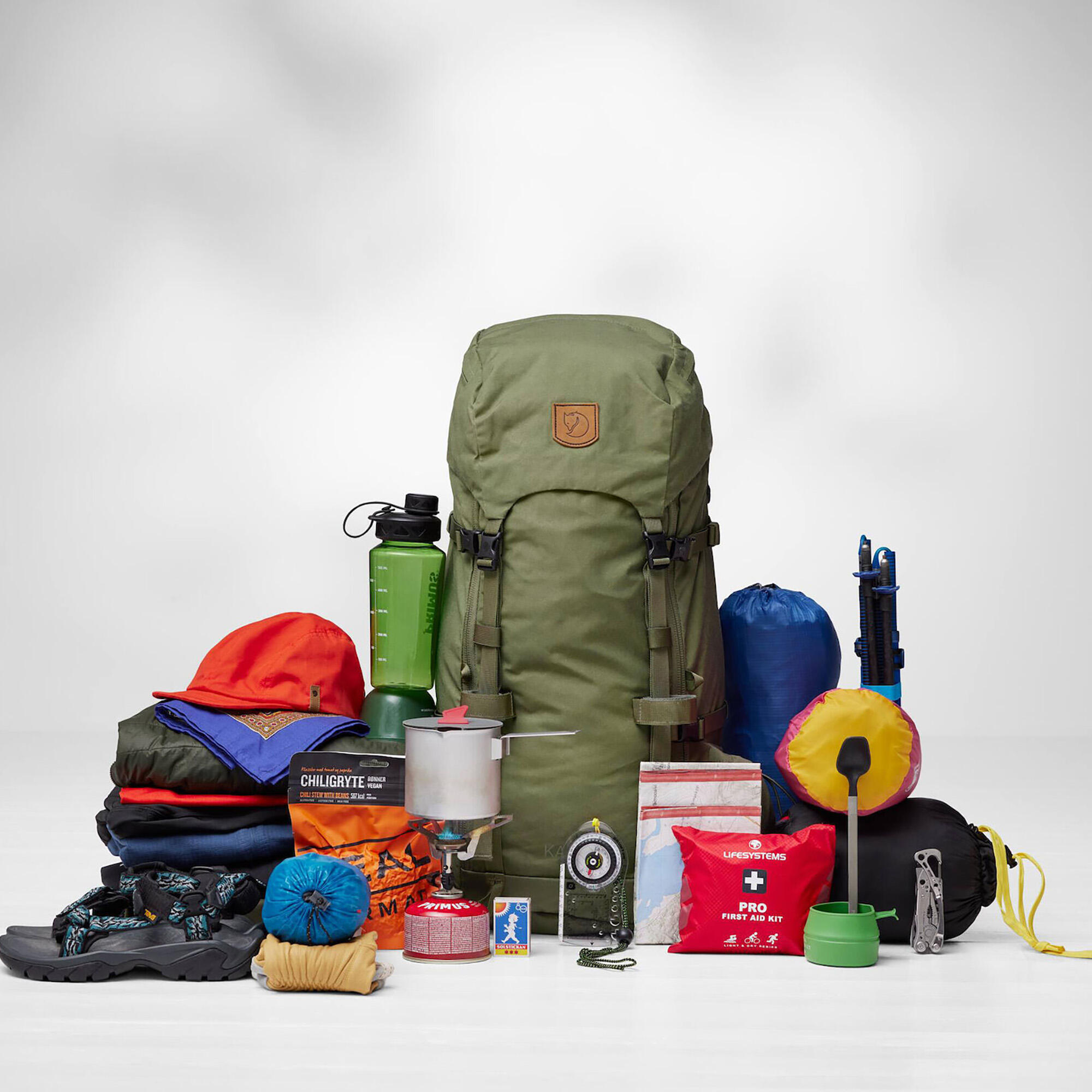 Zaino da trekking Fjällräven Kajka 35 anni 3/4