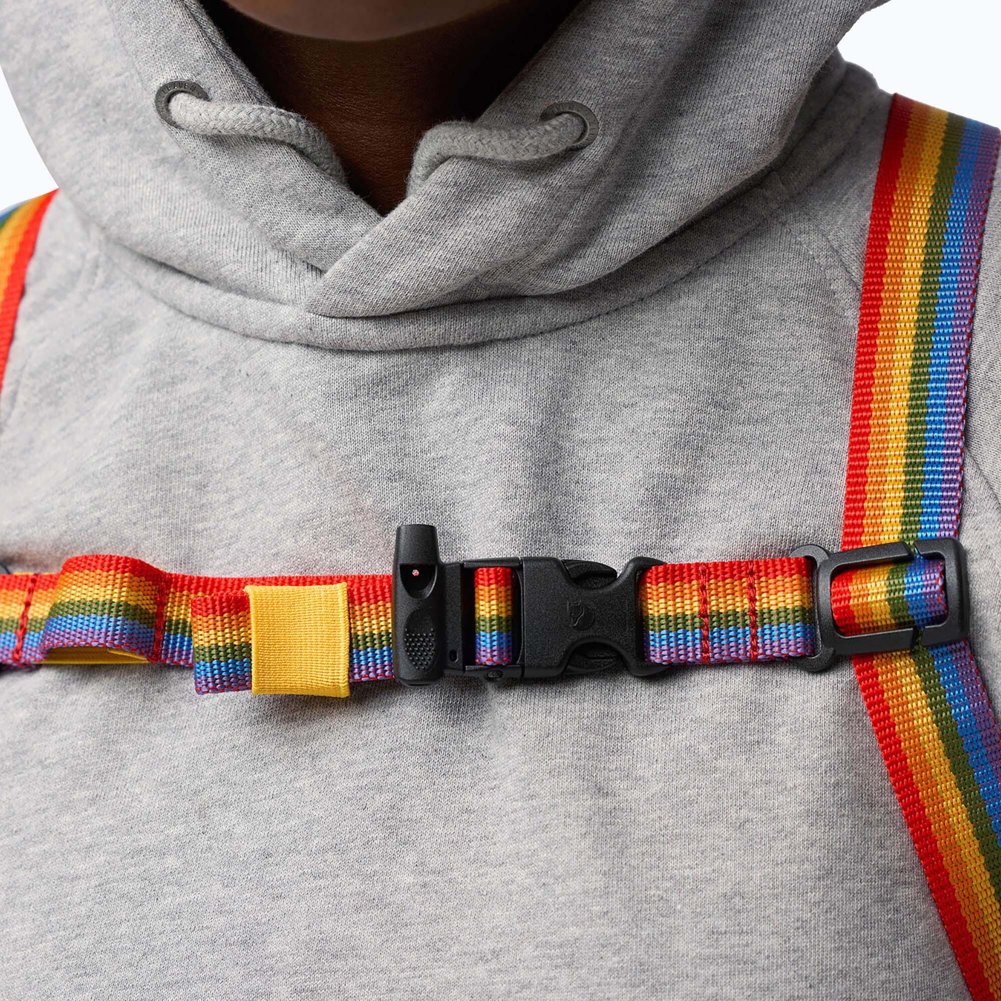 Fjällräven Kanken Rainbow Brustgurt 3/4