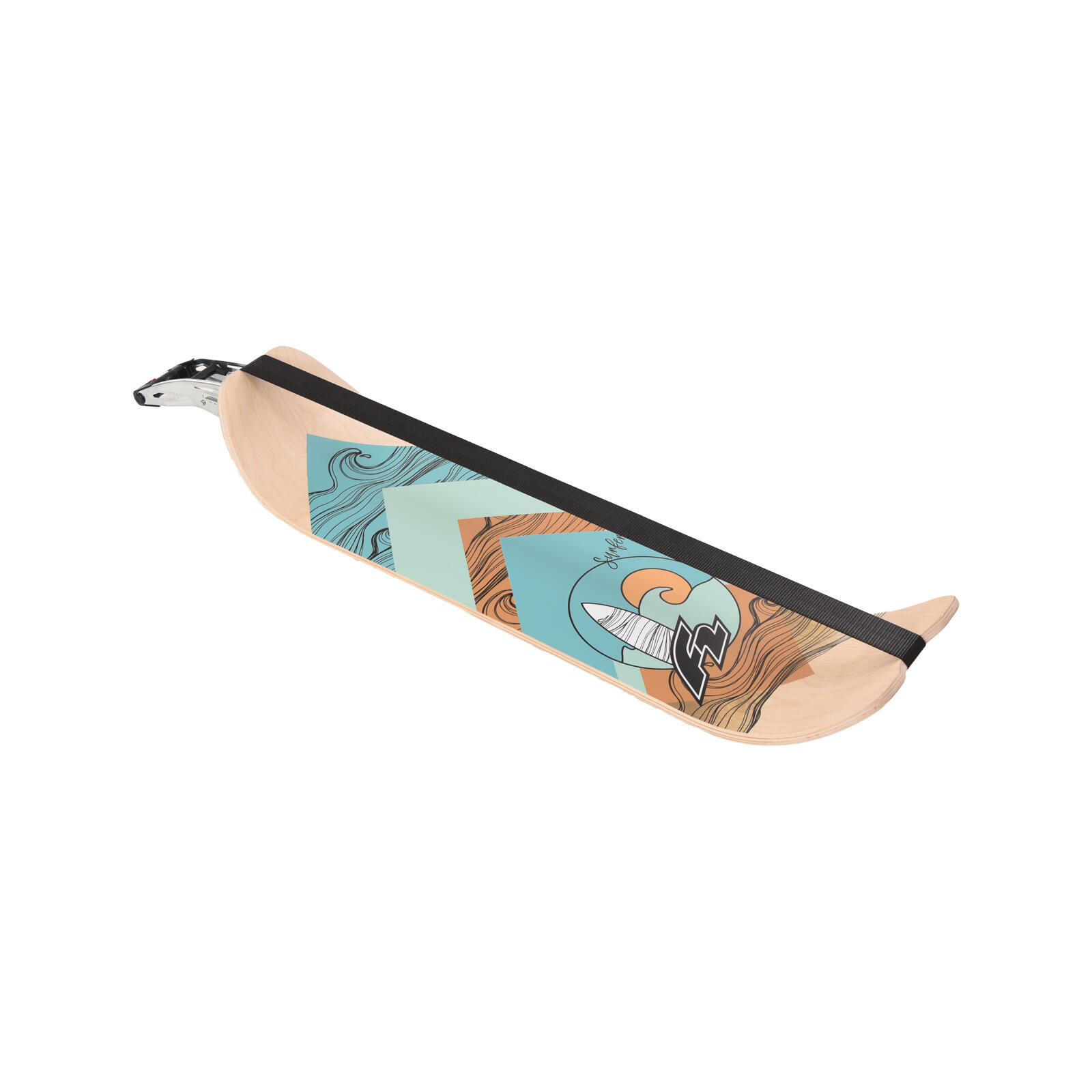 F2 F2   Balance Board Surfline Board Slackline Training  105x27,5cm  2024/25