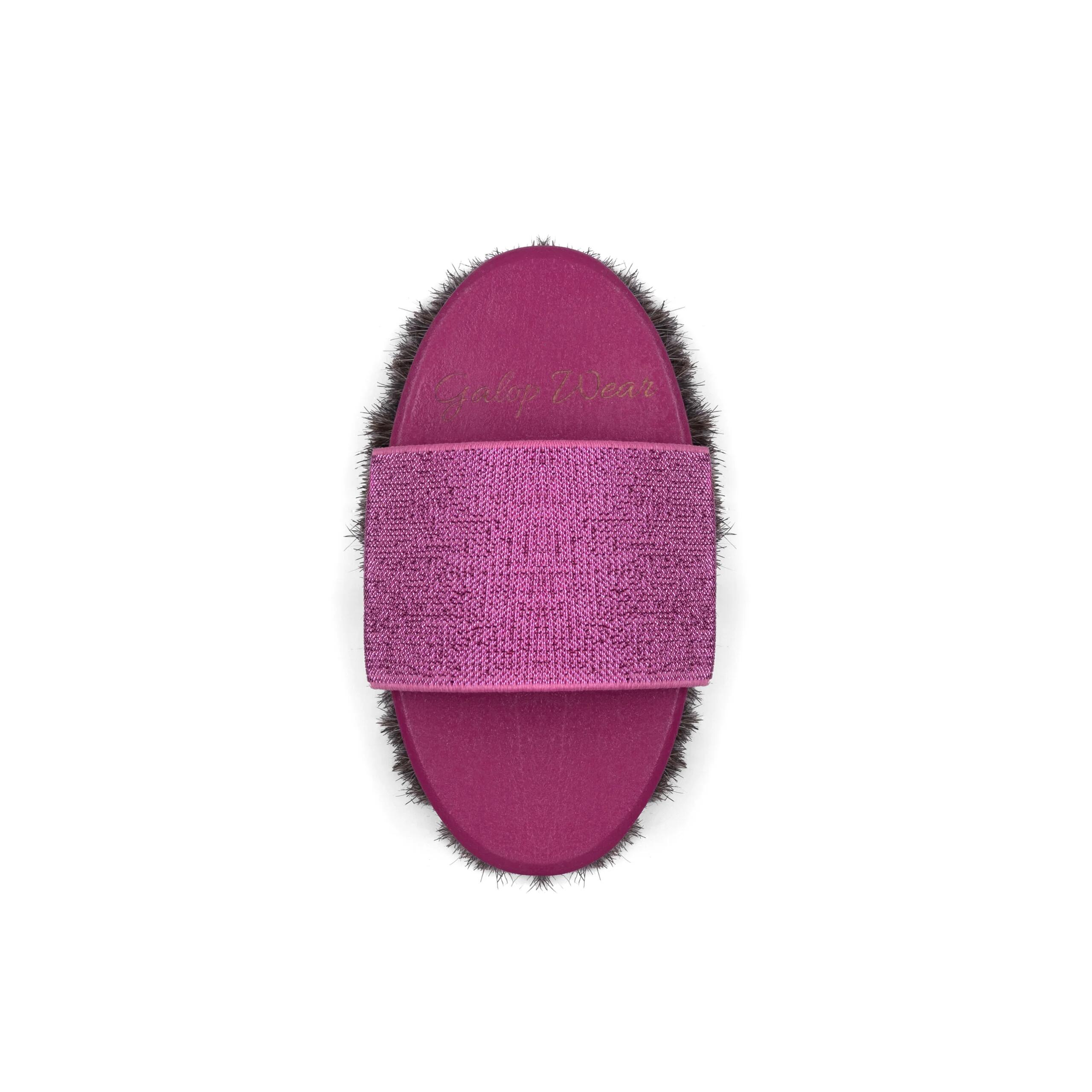 Szczotka do czyszczenia konia GALOP WEAR - Super Soft Touch Pink Edition 2/3