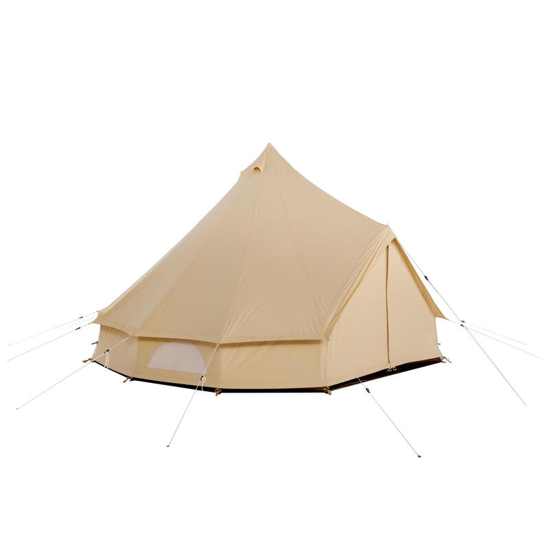 Tente CanvasCamp Sibley 400 Traveller - Compacte, Durable et Confortable - 4-6 P