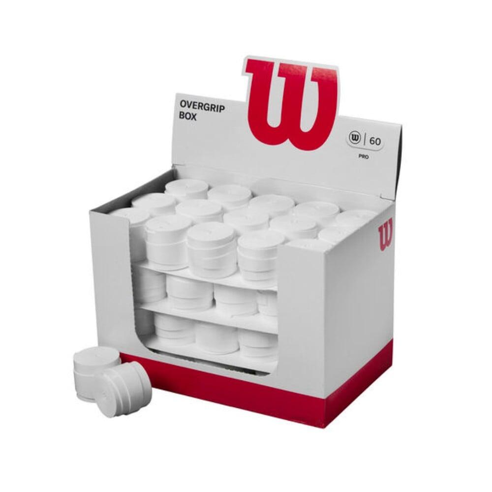 Caja Overgrips WILSON PADEL Blanco 2024 60 Uds 2/7