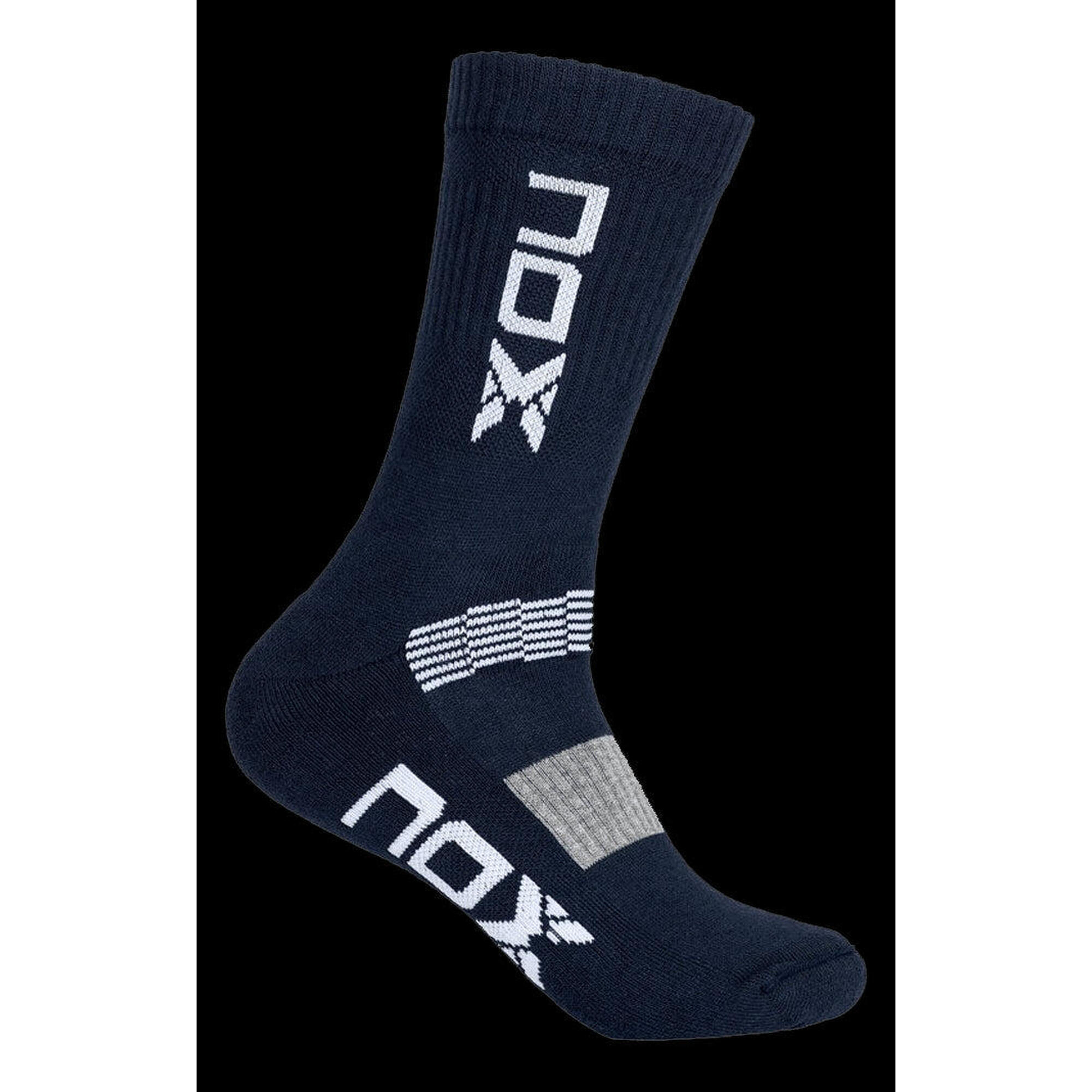 Calzini Nox Lungo BLUE-WHITE