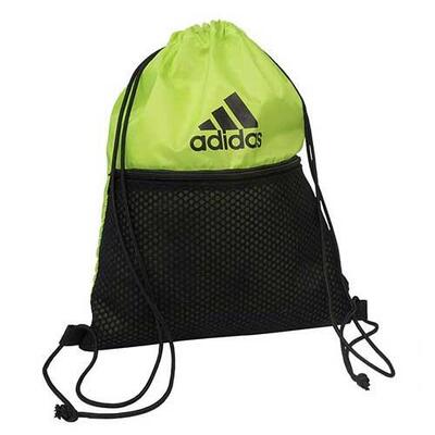 Lime green and black adidas protour backpack