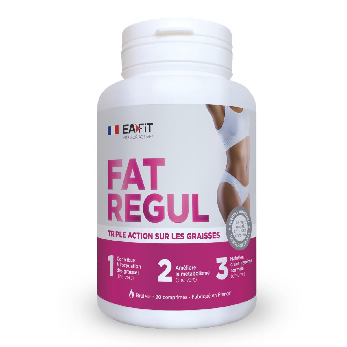 Eafit - Eafit Fat Regul 90 Comprimés - Brûleur De Graisse - 90 G - Decathlon