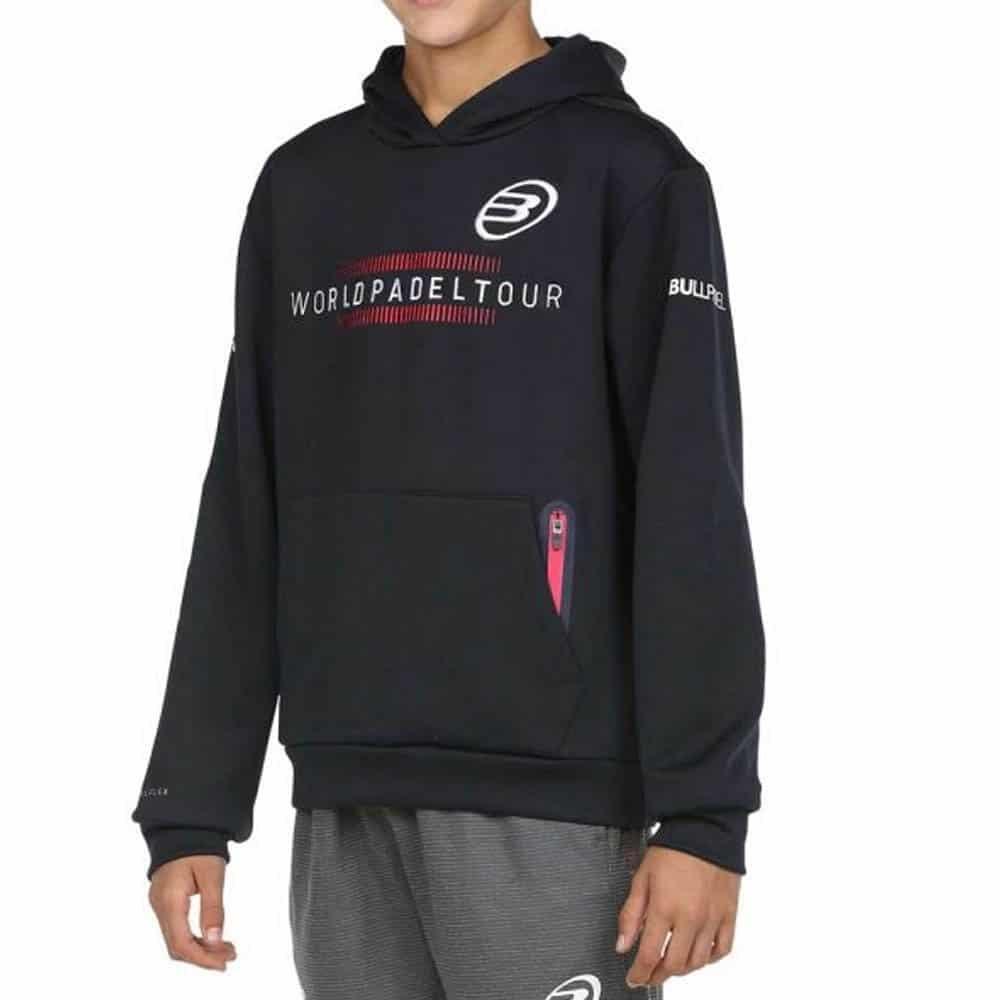 JUNIOR NAVY BLUE BULLPADEL WORLD PADEL TOUR RADU SWEATSHIRT 2/2