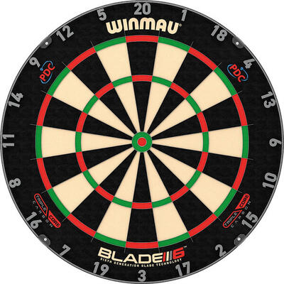 Winmau dartbord blade 6 triple core