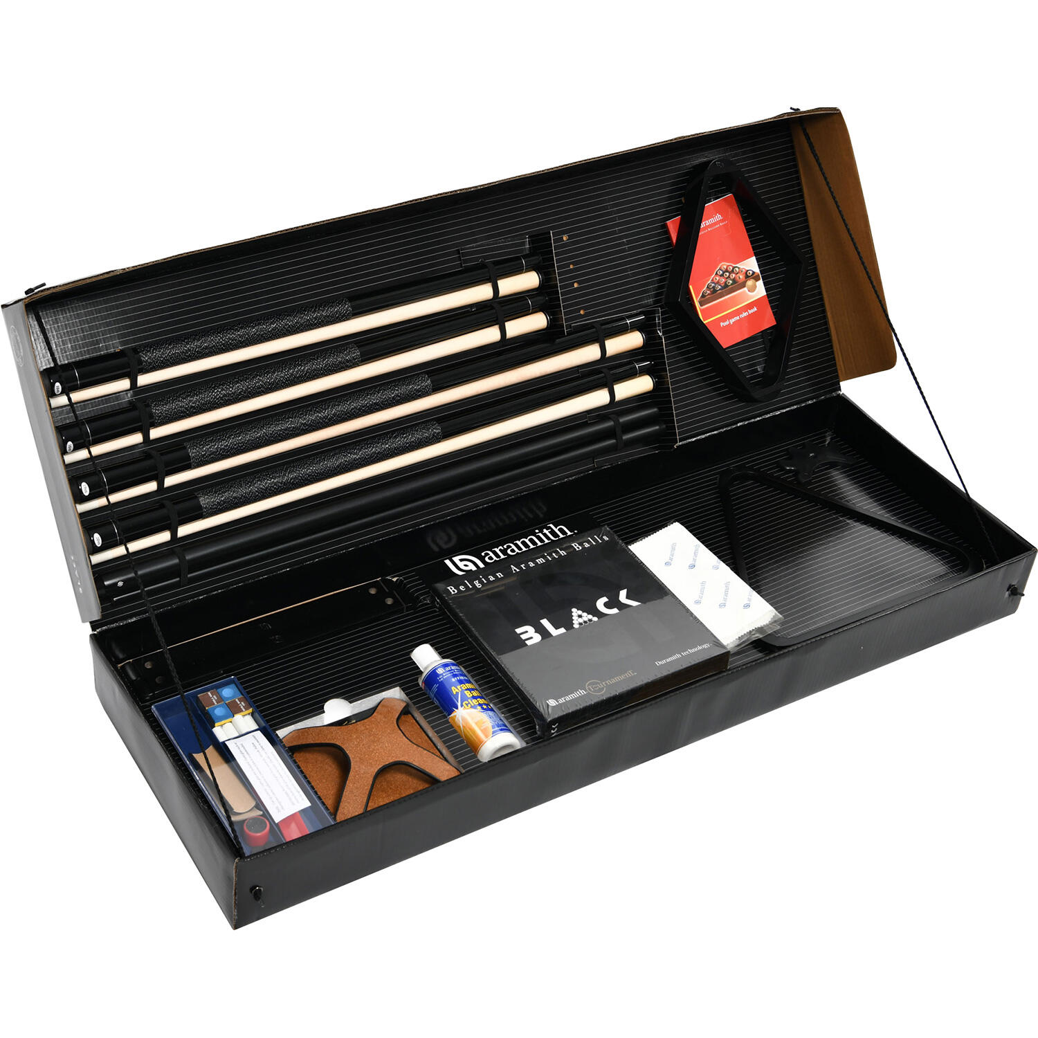 ARAMITH Aramith pool accessoire set Black