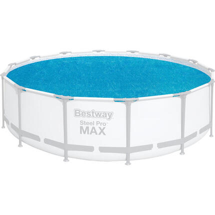 BESTWAY Bâche à bulles ronde Ø 417 cm piscine hors sol ronde Ø 427 à 457 cm