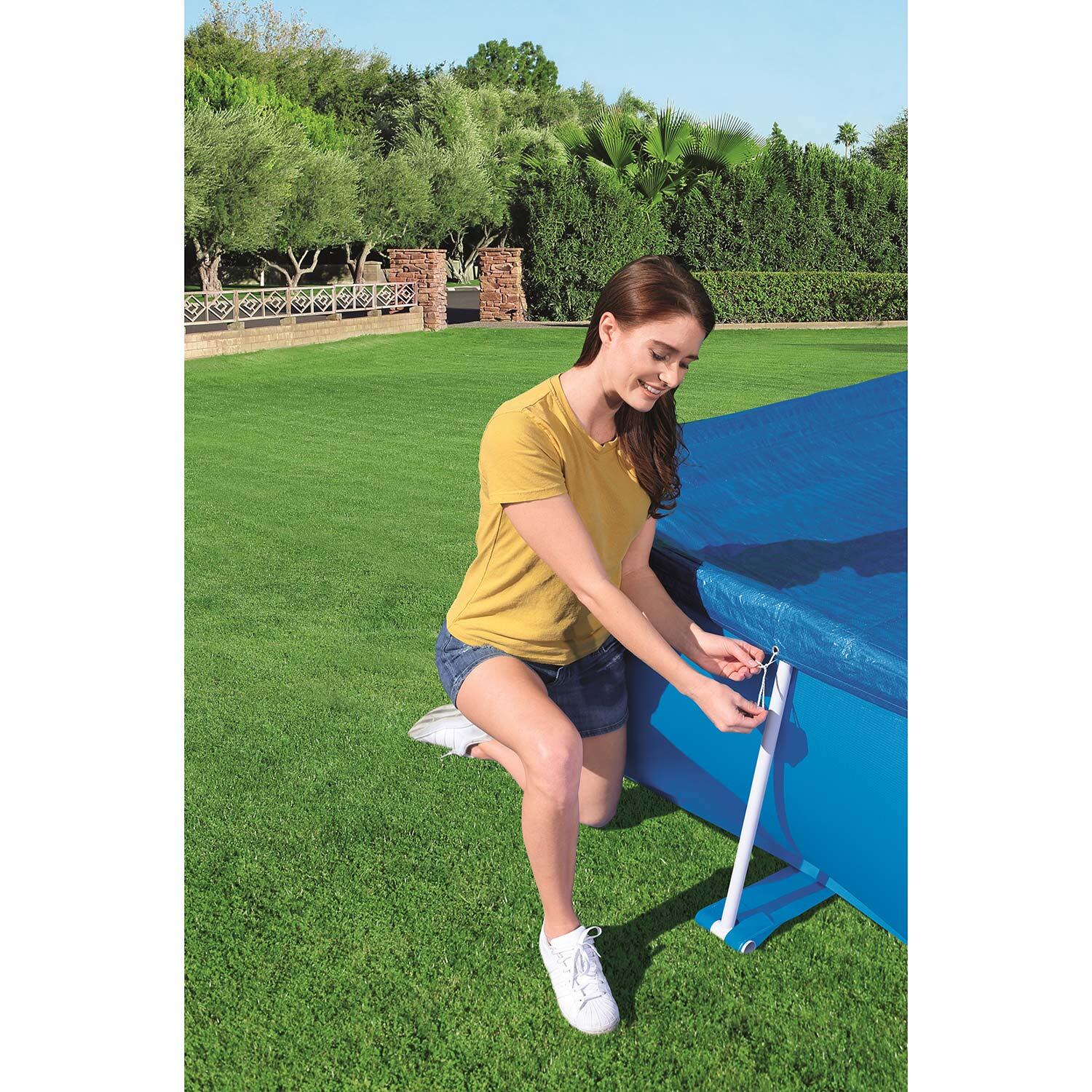 Cobertura de inverno para piscina removível Bestway 259x170 cm retangular 4/7