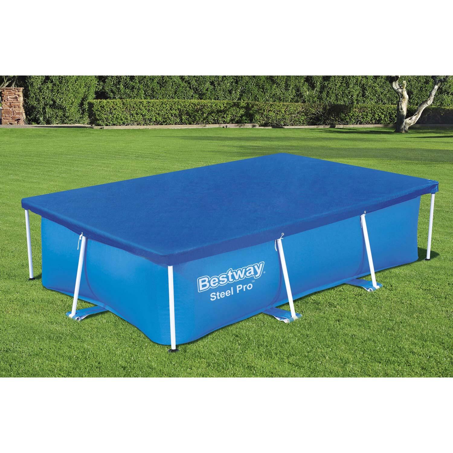 Cobertura de inverno para piscina removível Bestway 259x170 cm retangular 5/7