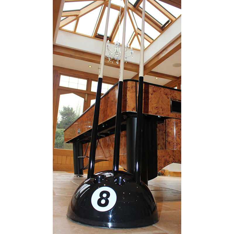 Cue stand 8-Ball Black II