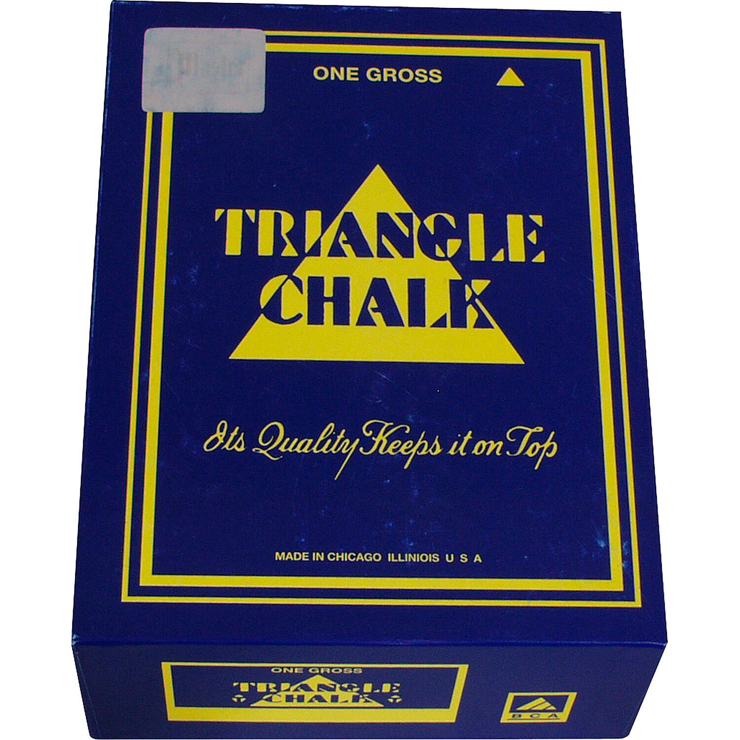 Gesso Biliardo Krijt Triangle, Verde 2/3