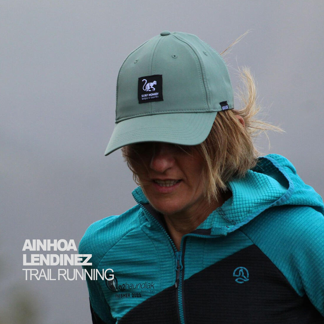 Gorra Trekking Reciclada - lluvia - protección solar Hombre / Mujer (Sage) 6/6