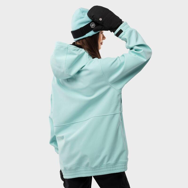 Veste snowboard femme Sports d'hiver W1-W Iceberg Turquoise