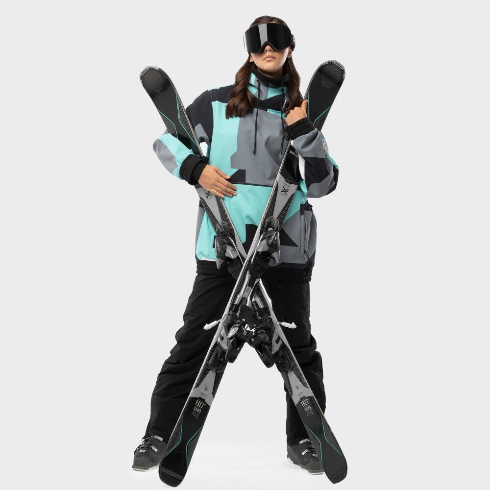 Veste snowboard femme Sports d'hiver W1-W Ushuaia Turquoise