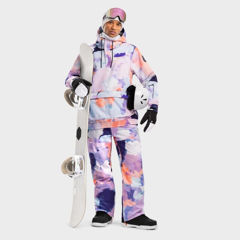 Heren Wintersport snowboardjas W3 Halo Multicolor