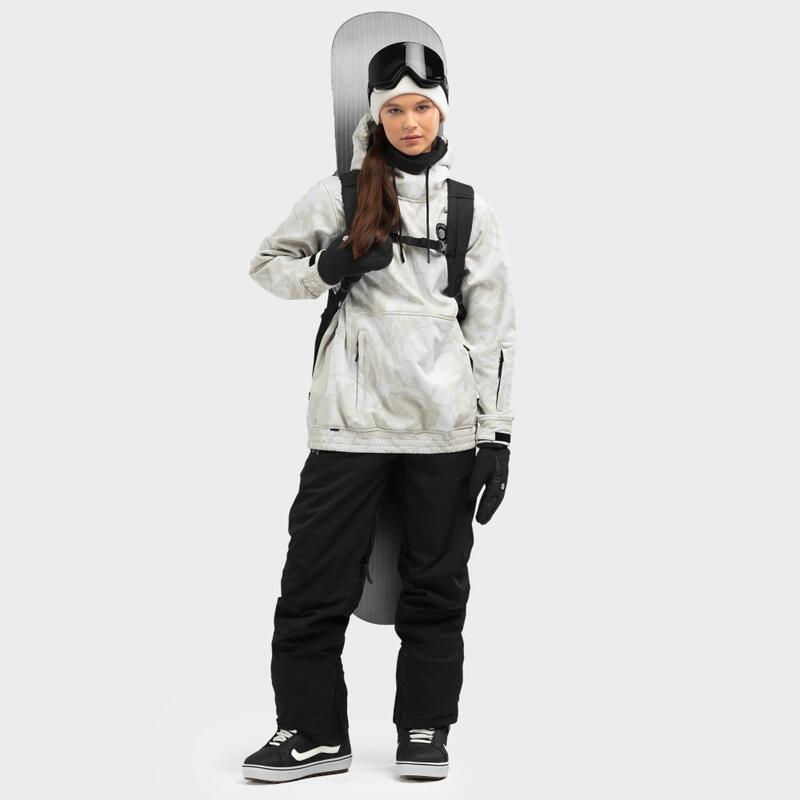 Damen Wintersport snowboardjacke für W1-W Tremblant Siroko Weiß