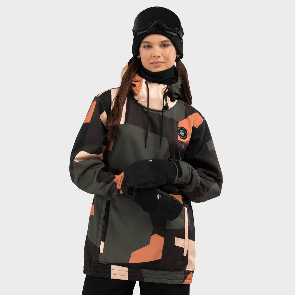 Giacca da snowboard da donna Sport invernali W1 W Sandboard Siroko Nero SIROKO Decathlon