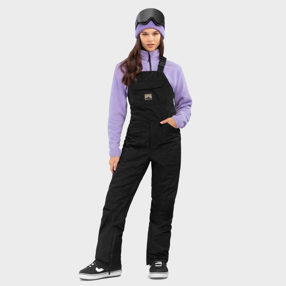 Salopette snowboard femme Sports d'hiver B1-W Broad Peak Noir