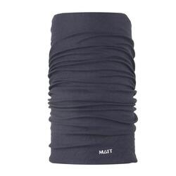 Tubus tour de cou Mérinos 80% 20% polyamide noir léger 50×25 cm thermorégulant