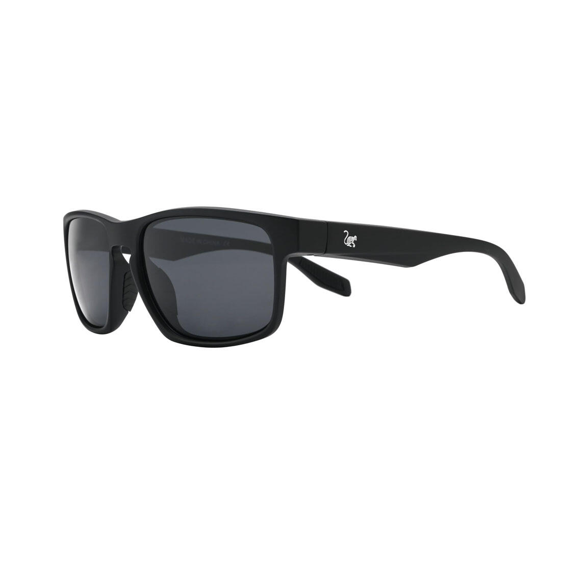 SURF MONKEY Unisex zonnebril - Gepolariseerd / UV400 / TR90 (Zwart)
