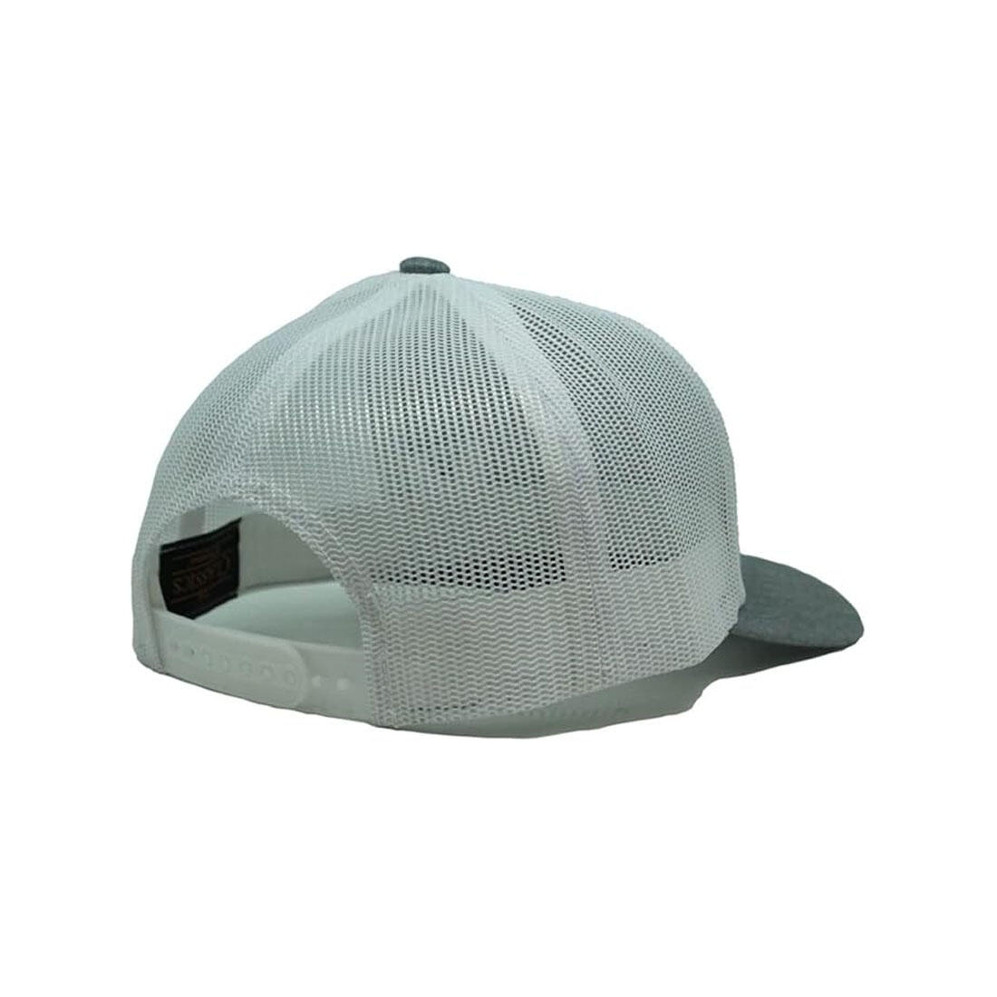 Gorra Trucker - 6 Paneles / Adulto / Talla única (Gris/Blanco) 2/5
