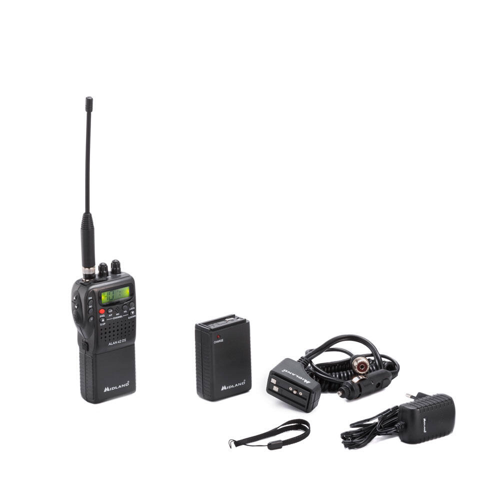 MIDLAND Alan 42 DS Radio CB Portatile Multibanda 27 MHz Nero 5/7