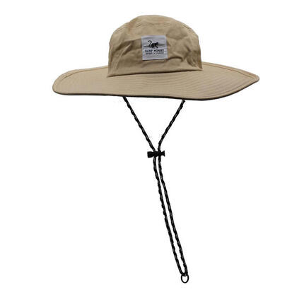 Hut - Nylon - Breite Krempe / Erwachsener / Einheitsgröße (Olive)