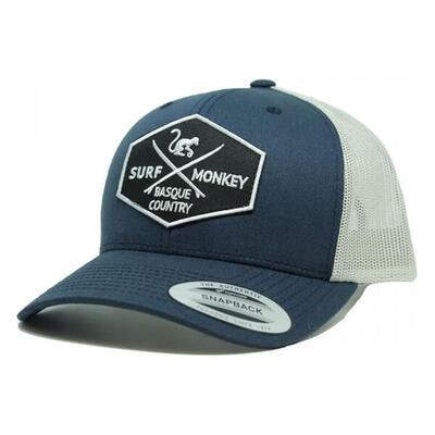 Trucker-Cap - 6 Panels / Erwachsene / Einheitsgröße (Grün / Weiß)