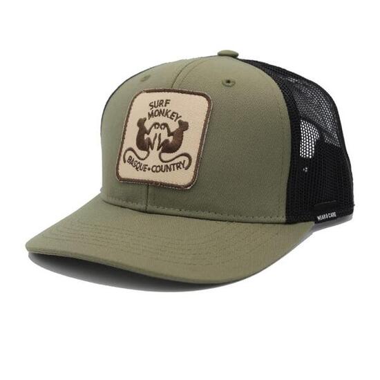 Trucker-Kappe - Recyceltes Polyester - 6 P / Erwachsene / Einheitsgröße (Blau)
