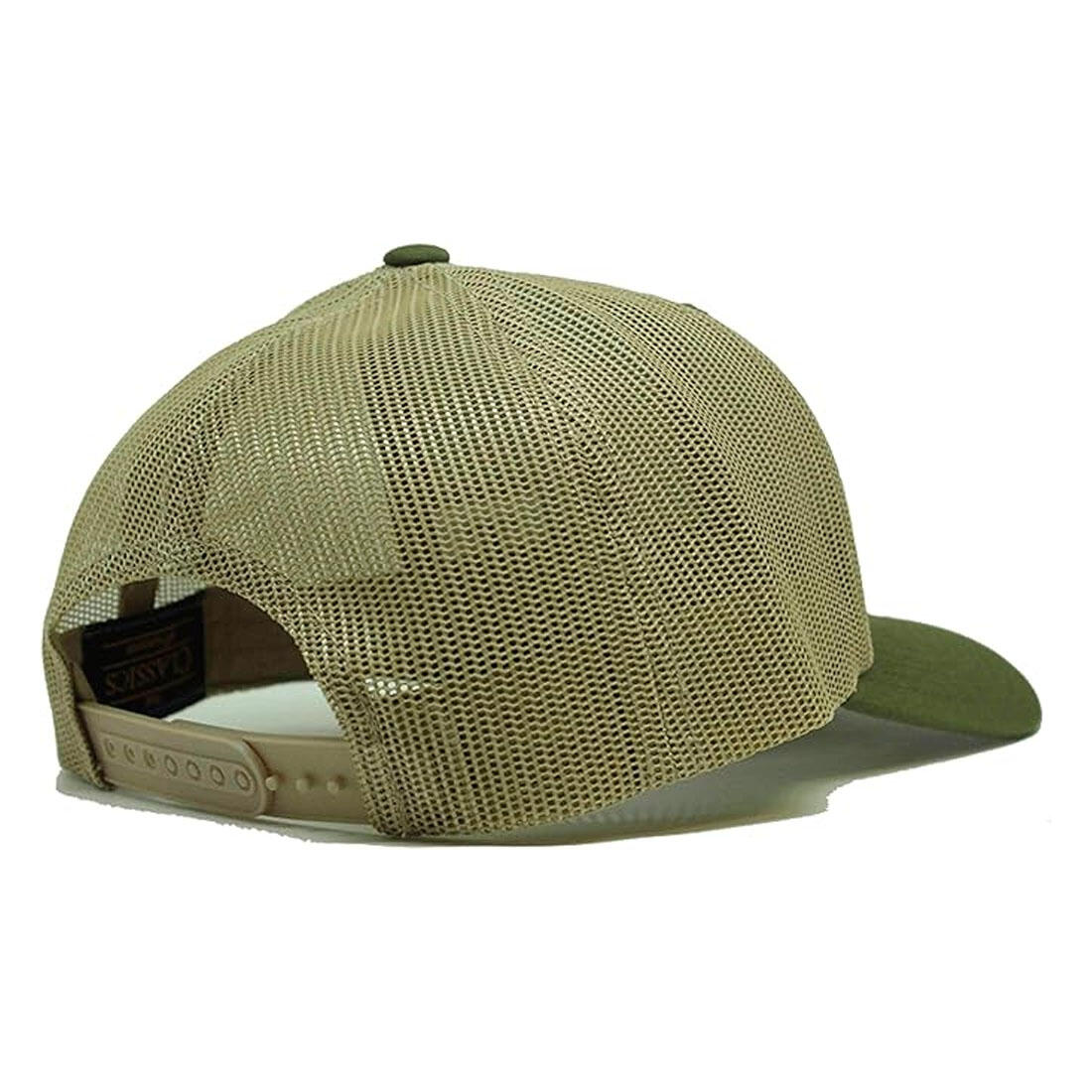 Gorra Trucker - 6 Paneles / Adulto / Talla única (Verde/Beige) 2/7