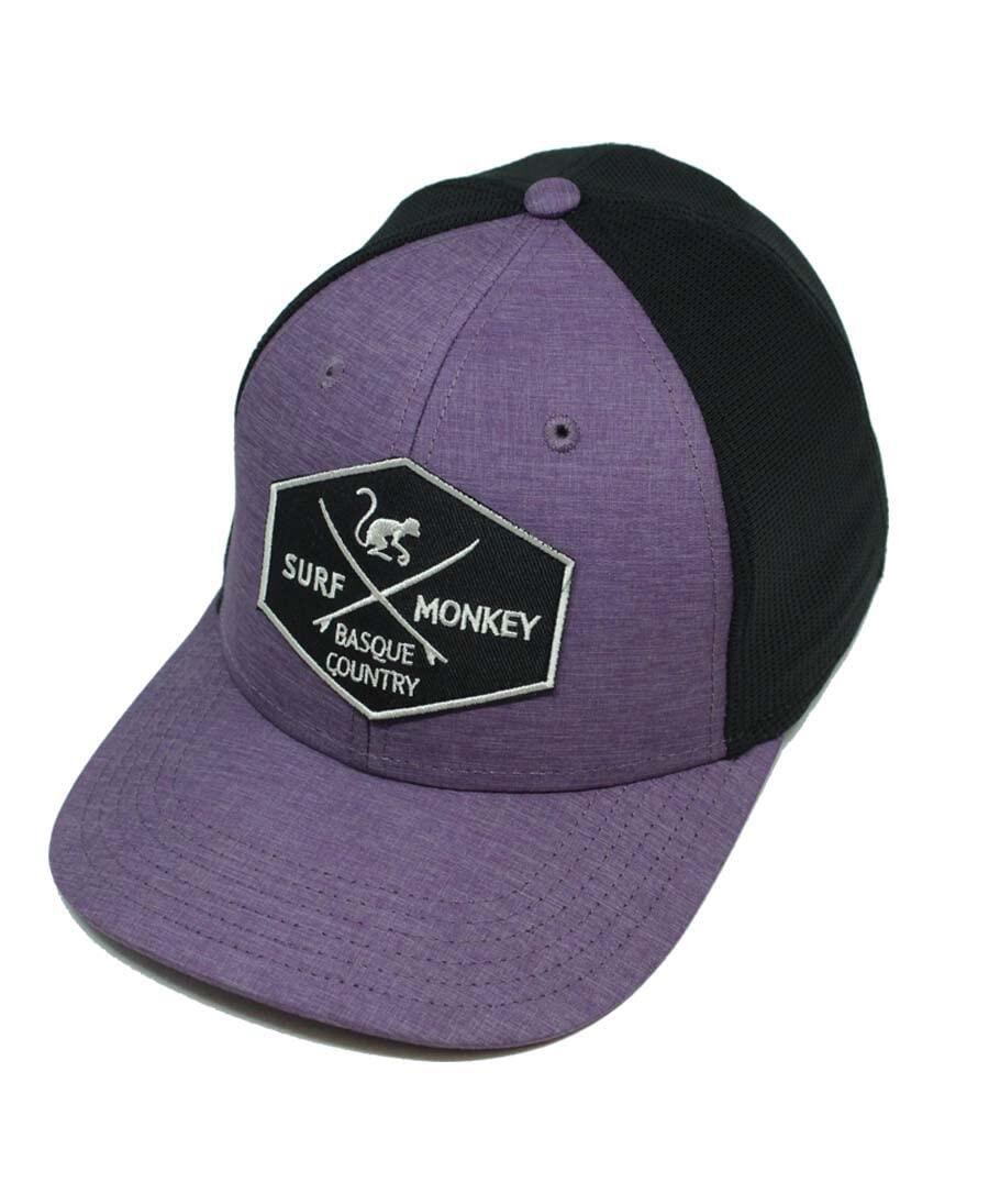 Casquette trucker de montagne et trekking – résistante à l’eau (Bordeaux) 2/7