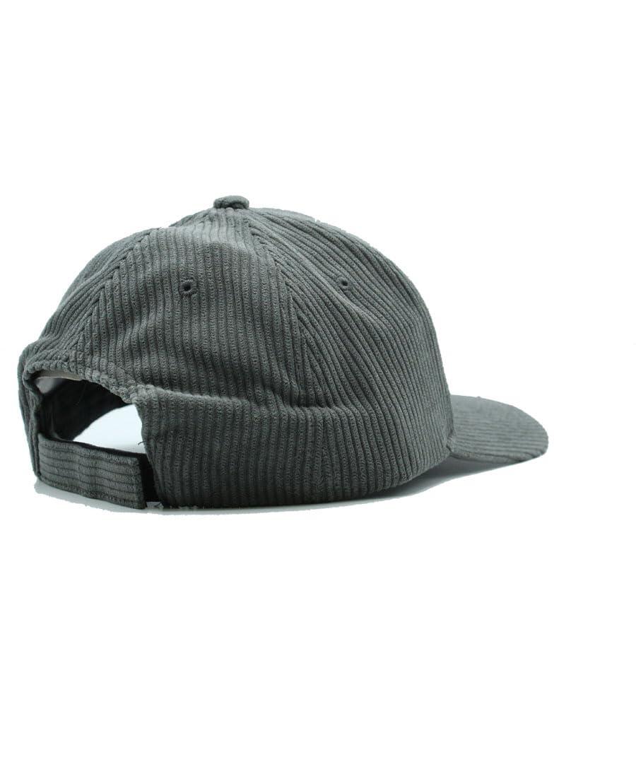 Casquette de baseball -Velours côtelé - Recyclé / Adulte /Taille unique (Gris) 2/7