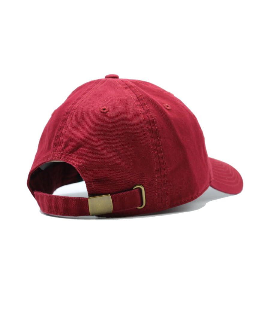 Gorra Béisbol - Algodón Orgánico - Sin estructura / Adulto / Talla única (Rojo) 2/7