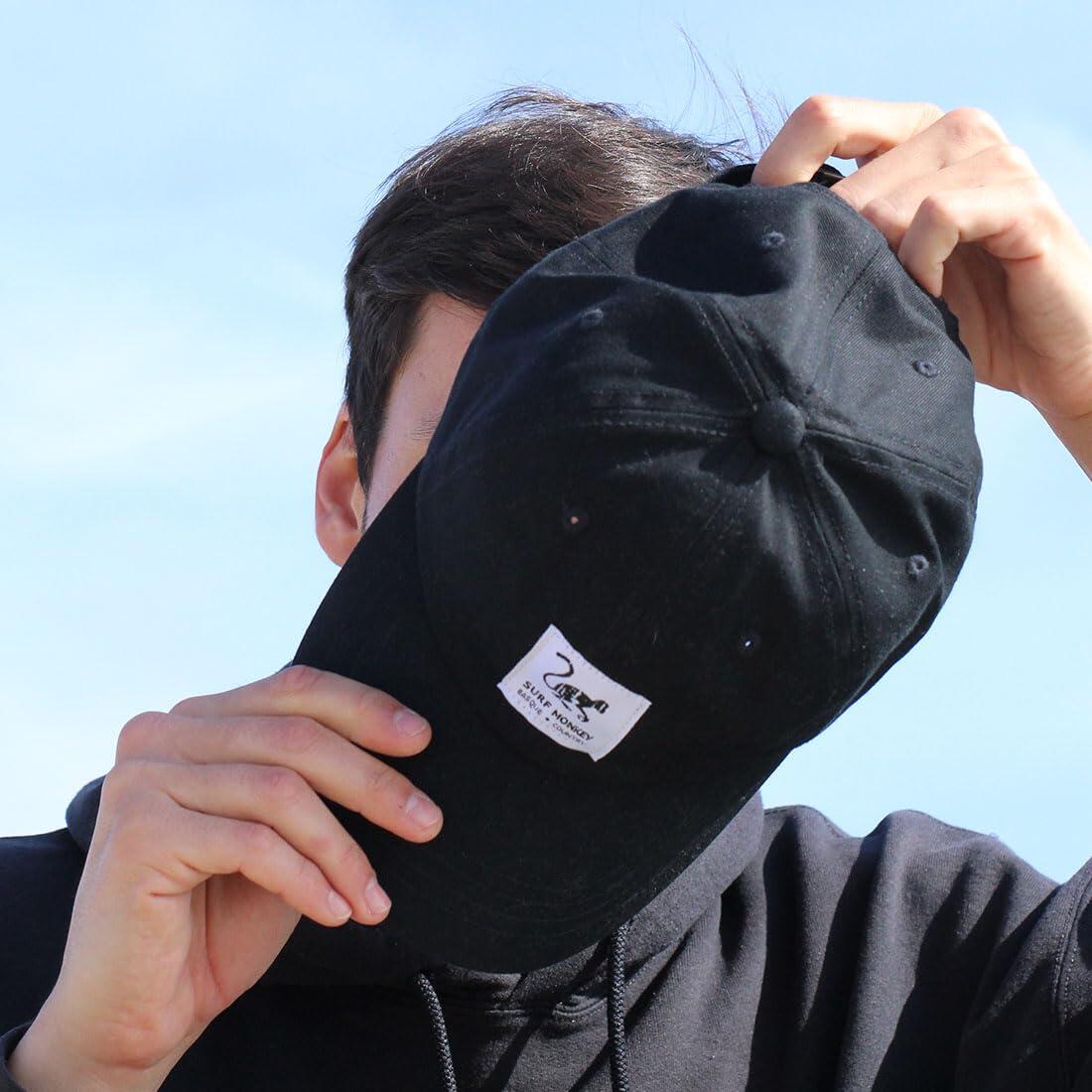 Cappello da baseball - Cotone - Senza struttura / Adulto (Nero) 3/5