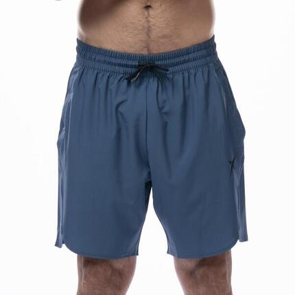 Herren Padel-Tennis Shorts mit elastischem Bund - Tundra, blau