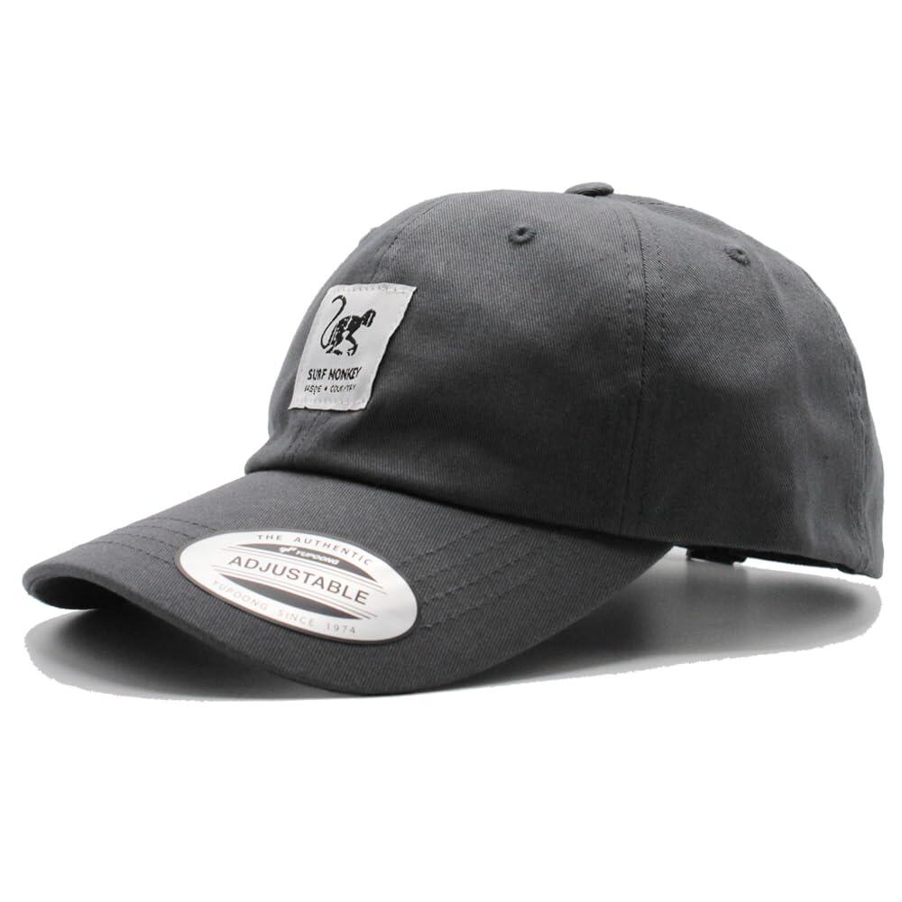 Baseball Cap - Cotton - Unstructured / Adult / One Size (Dark Grey)