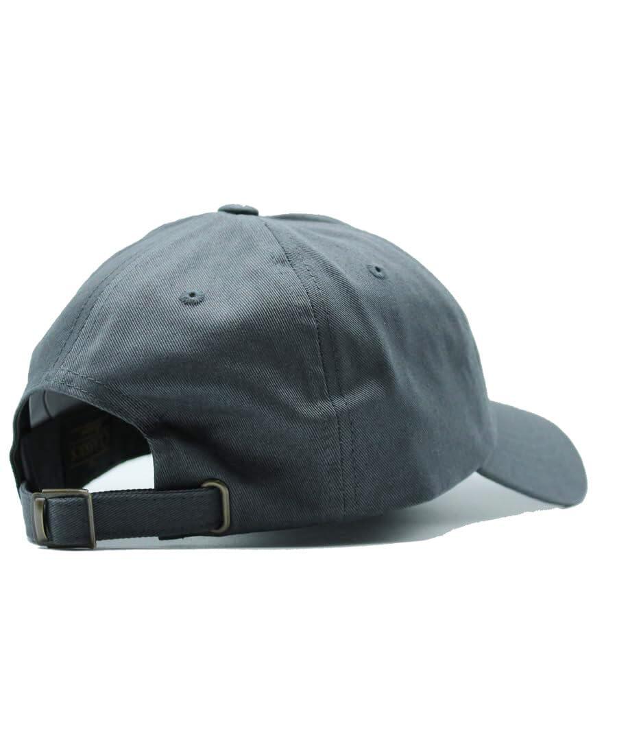 Casquette de baseball -Coton - Non structurée /Adulte /Taille unique(Gris foncé) 2/4