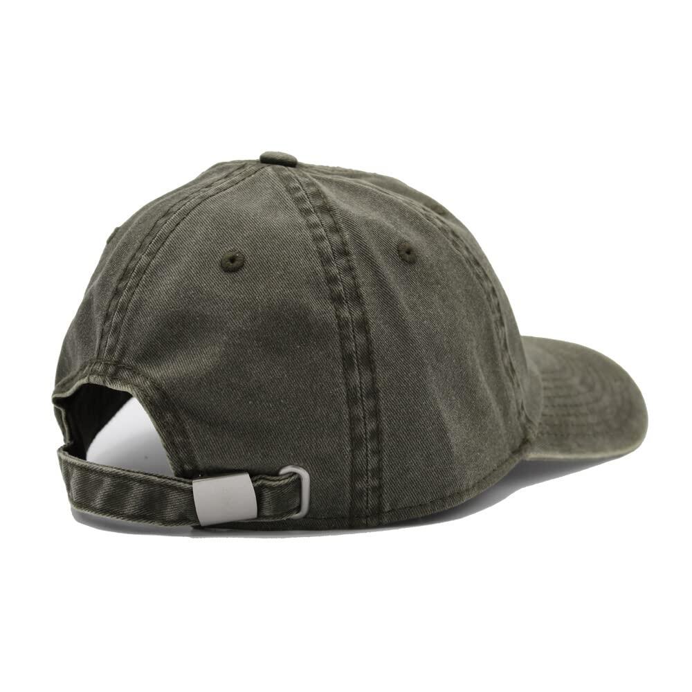Gorra Béisbol -Aspecto Desgastado -Sin estructura /Adulto /Talla única (Verde) 2/6