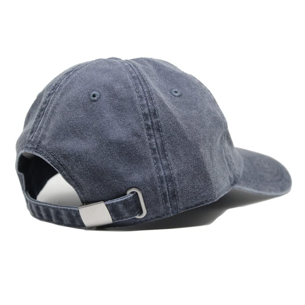 Gorra Béisbol -Aspecto Desgastado -Sin estructura /Adulto /Talla única (Azul) 2/6