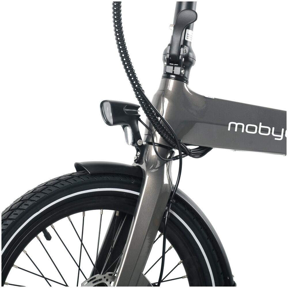 Vélo pliable MOBYGO Foldy V2 gris 20" 350W 2/5