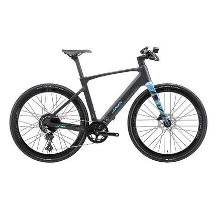 Vélo électrique Riva Carbon JAVA , noir-bleu
