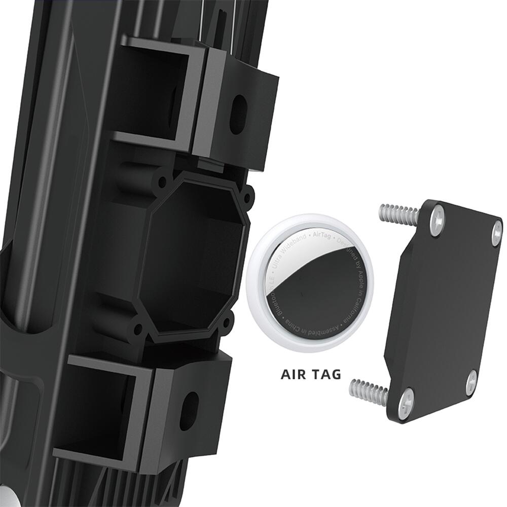 ET480C folding lock, black 4/5