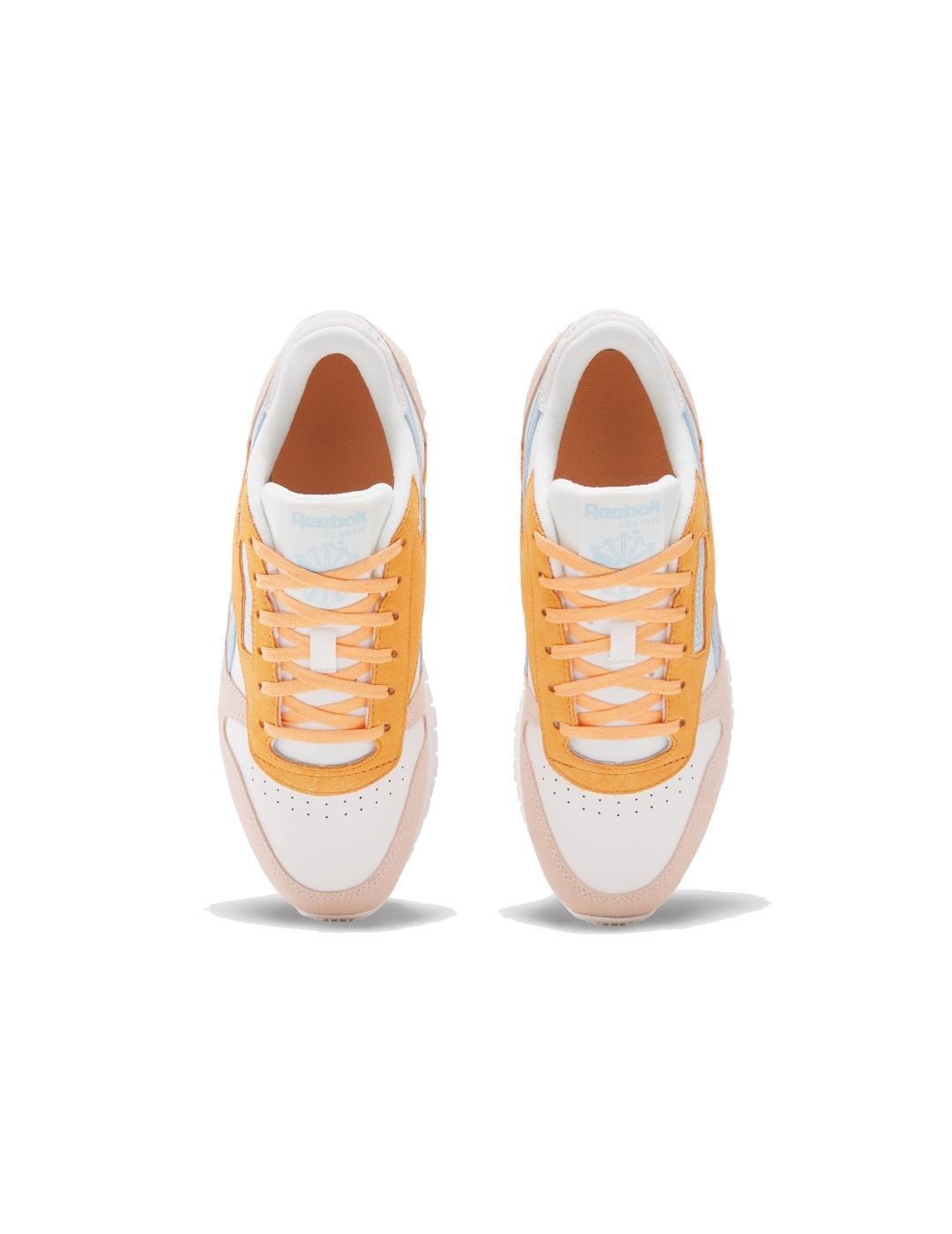 Sneakers pour femmes Reebok Classic en cuir multicolore 4/5